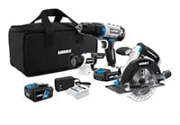 3-Tool 20-Volt Cordless Combo Kit with and 16-inch