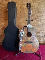 Alvarez Grateful Dead Series Guitar With Case