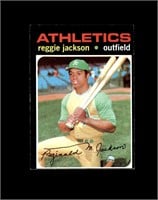 1971 Topps #20 Reggie Jackson EX to EX-MT+