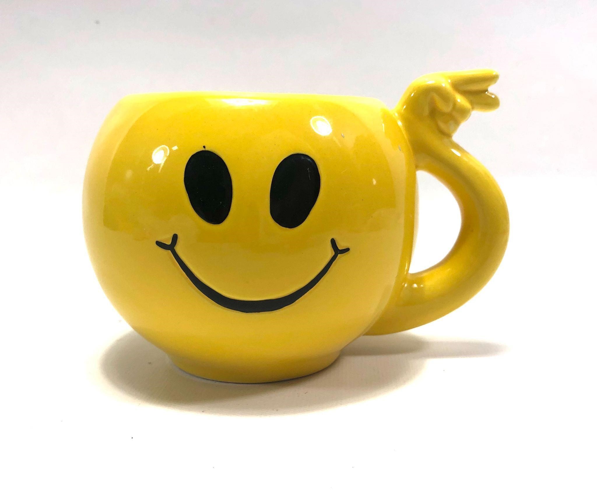 Vintage Smiley Face Coffee Mug