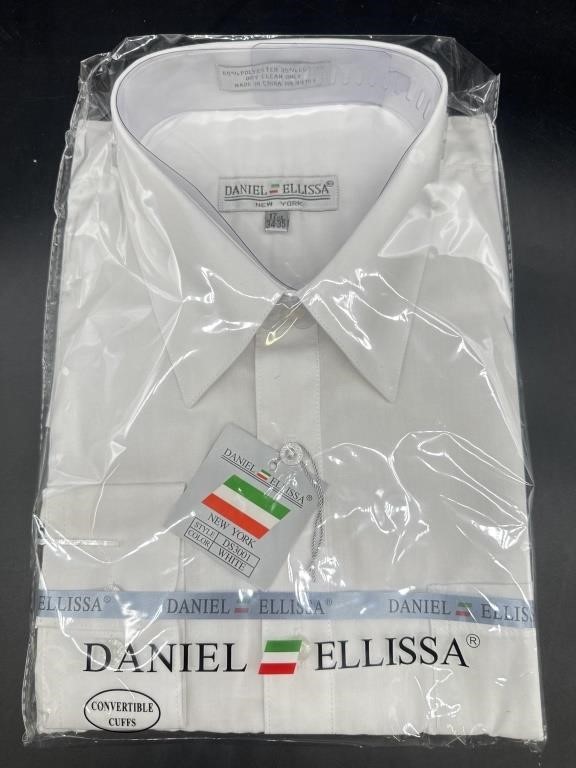 New Daniel Ellissa Shirt Men’s Long sleeve Size