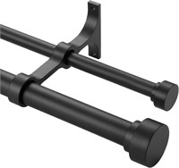 $53 Heavy Duty Double Curtain Rods with