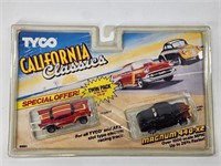 TYCO HO SCALE CALIFORNIA CLASSICS SLOT CAR 2-PACK