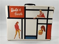 VINTAGE BARBIE CASE W/ DOLLS AND CLOTHING