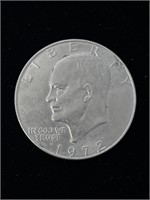 1972-D Eisenhower Silver Dollar