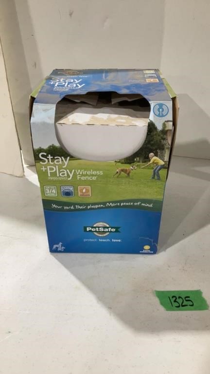 Stay + play wireless fence