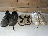 (size 9) Flip Flops, Steel Toed Shoes...