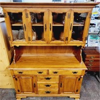 Tell City Young Republican 2 Pc. Maple Hutch