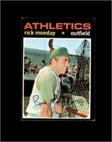 1971 Topps #135 Rick Monday EX to EX-MT+