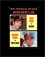 1971 Topps #152 California Angels RS EX to EX-MT+