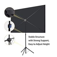 Lightly Used Projector Screen and Stand, ALR