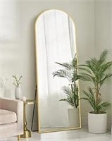 M1225 64x21 Arched Full Length Mirror