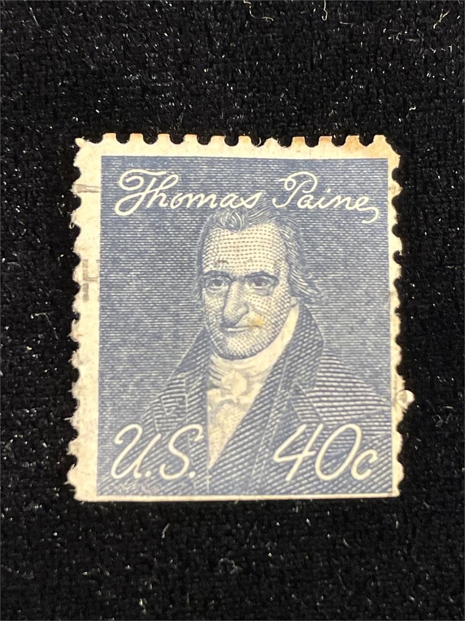 Thomas Paine 40 cent stamp