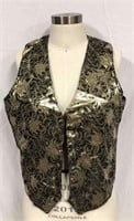 Gold & Black Paisley Style Vest From The Mickey Fi