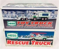 Hess Rescue Truck 1994 & Toy Truck & Front Loader