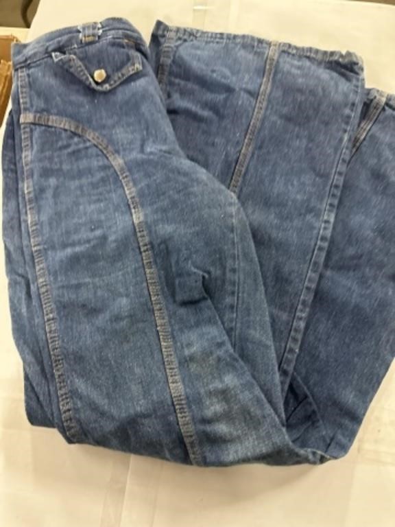 2-PAIR OF VINTAGE JEANS 1-SIZE 7 & 1-SIZE ?