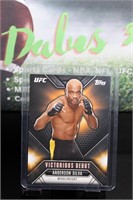 2015 Topps Victorious Debut Anderson Silva #VD-10