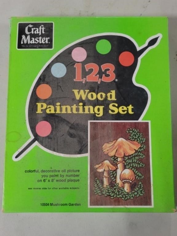 123 Wood Painting Set