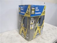2 POWERFIST 6 TON JACK STANDS (UNOPENED)