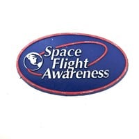 Vintage NASA Space Flight Awareness Fridge Magnet