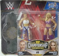 WWE Rhea Ripley & Charlotte Flair Figures