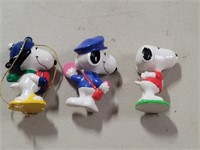 3 Piece - Snoopy Ornaments