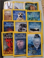 National Geographic 1990s Magazines