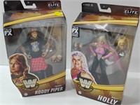 WWE Molly Holly & Roddy Piper Figures