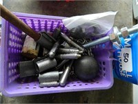 Assorted Pipe Fence Parts