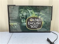 OLD ENGLISH LIGHT-UP SIGN