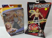WWE Sid Justice & Flip Kickin' Edge Figures