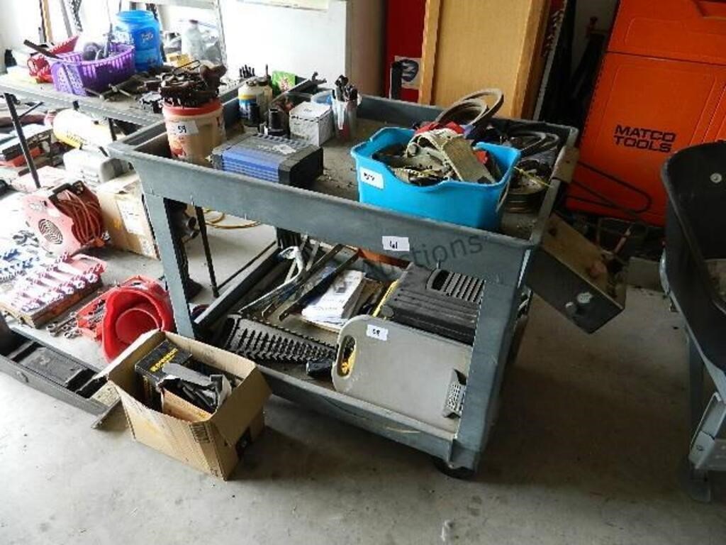 Rolling Cart Contents Not Included