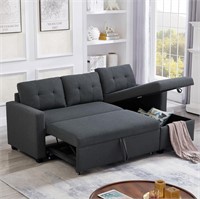 READ* HOVLIFE 81.5'' Sectional Sofa with Storage