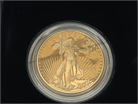 1 oz of gold American Eagle 2005