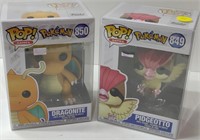 Pokemon Pidgeotto & Dragonite Funko Pops