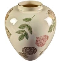 JB Retired Lenox Bone China Vase Nature's Impressi