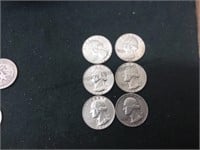 Six times your money on silver quarters