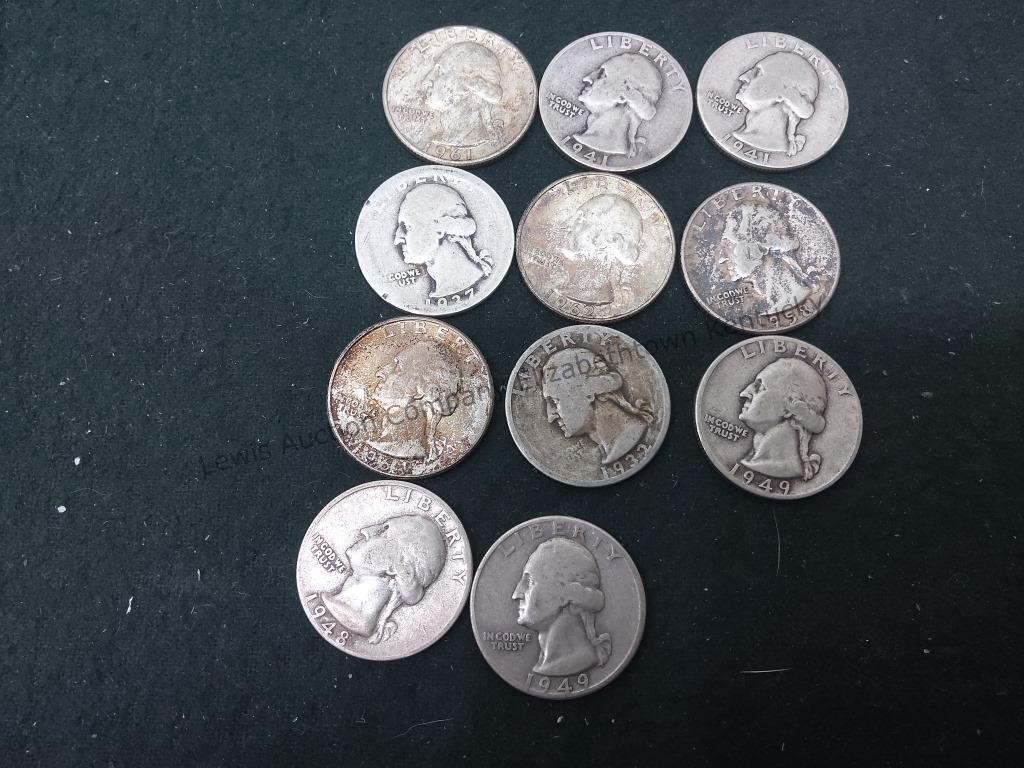 11 times your money on silver quarters