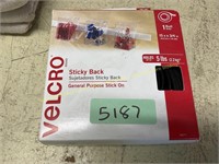 Velcro 15ft.c3/4in.General purpose sticky back