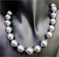 Black Tahitian Pearl Necklace