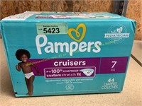 Pampers cruisers size 7