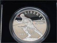 2012 infantry Soldier silver dollar