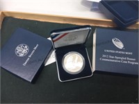 2012 Star Spangled Banner commemorative silver