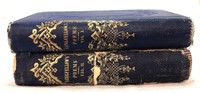 1856 "Longfellow's Poems" Complete in Two Volumes