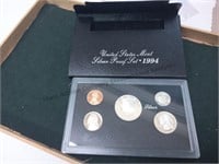 1994 Silver Proof Set with silver coins