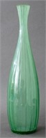 Postmodern Aquamarine Resin Vase, 1980s