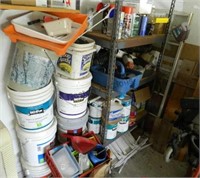 Shelf & Contents Paint & Supplies