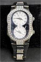Ladies Philip Stein Teslar Watch w/Silver Dial & D