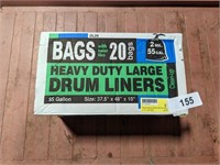 Drum Trash Liner Bags