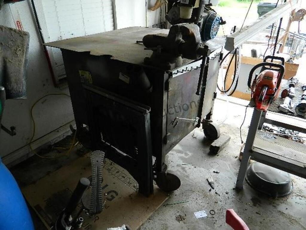 Welding Table W/ Large Vice